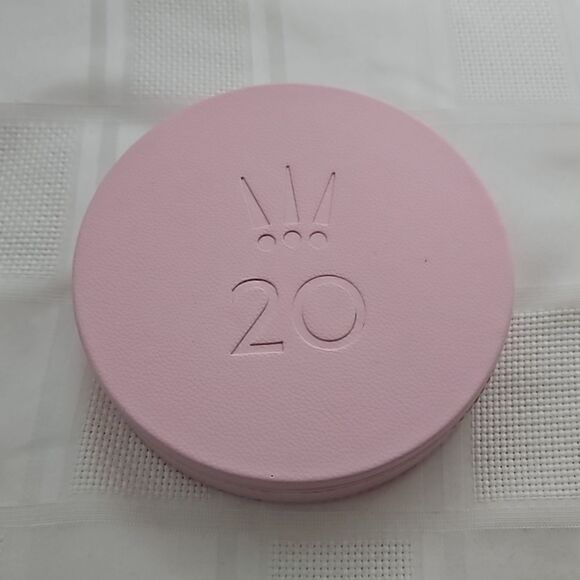 Pandora Authentic 20th Edition Charms & Bracelet Round Jewelry Box Pink - Picture 1 of 16